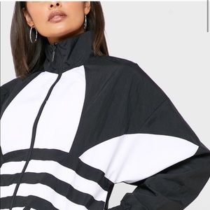 NWT Adidas Original Big/Large Trefoil Logo Jacket